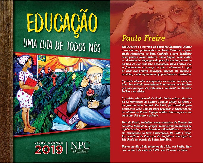 O livro-agenda é destinado a todos os trabalhadores que desejam conhecer essa importante história de lutas e resistência
