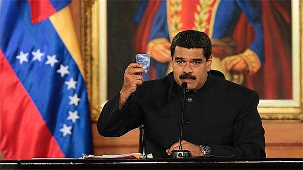 ‘O mundo inteiro está convocado à jornada pela paz e a soberania, em solidariedade com a Venezuela’, disse o presidente Nicolás Maduro