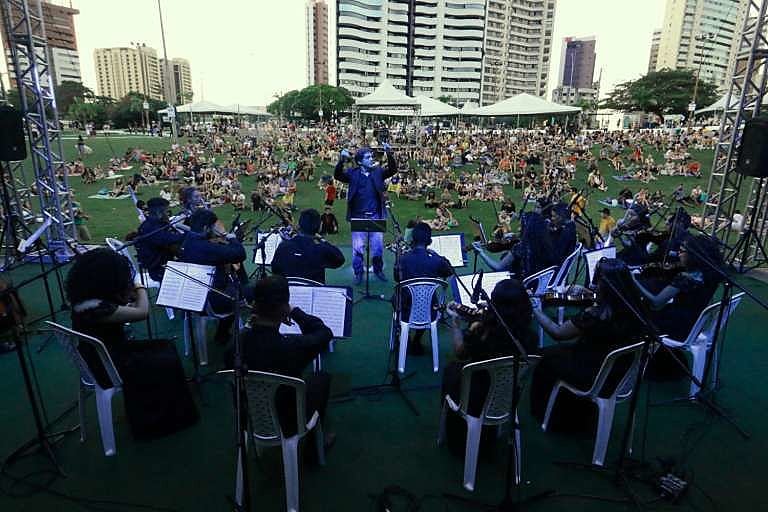 O Parque do Cocó fica localizado na Avenida Padre Antônio Tomás