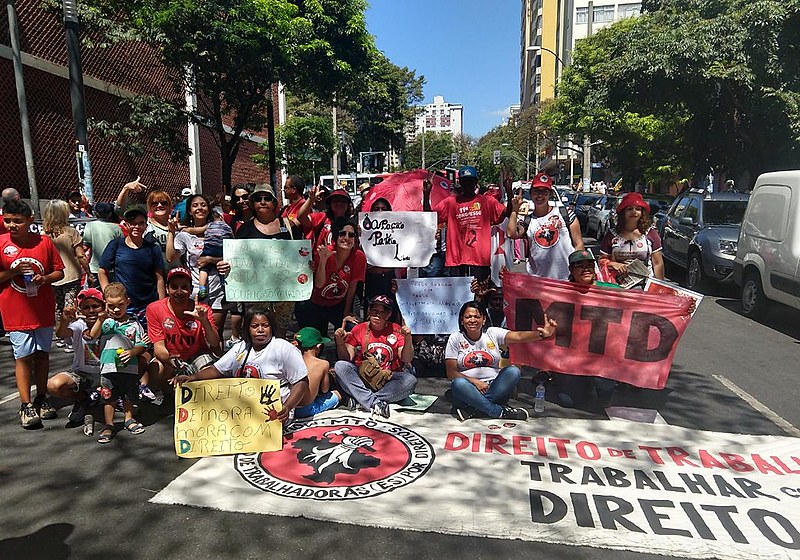 MTD foi às ruas e marchou junto às milhares de pessoas de todo o Brasil nesta 24ª edição do Grito dos Excluídos