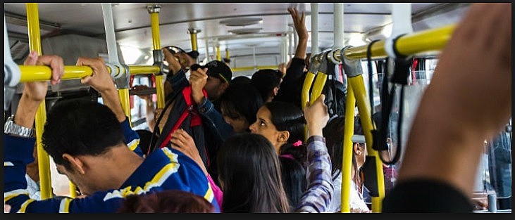 Contra o assédio nos transportes coletivos