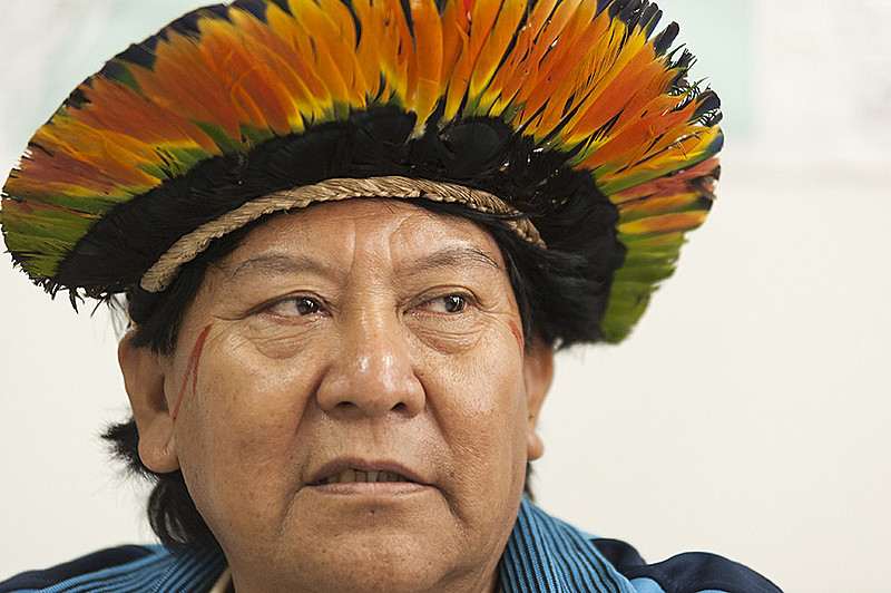Davi Kopenawa é uma das principais lideranças indígenas do país