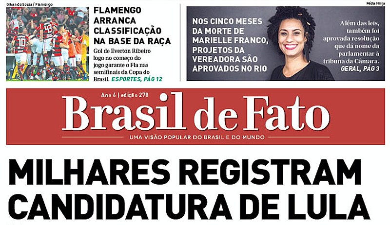 Nosso tabloide é distribuído nas estações de trens e metrô na Central do Brasil, Pavuna, Coelho Neto e nas barcas em Niterói toda quinta