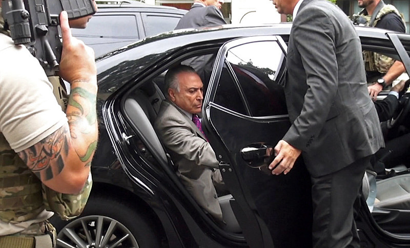 Ex-presidente Temer foi preso nesta quinta-feira (21) em força-tarefa da Operação Lava Jato