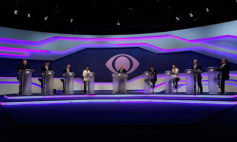 Debate com os candidatos à presidência