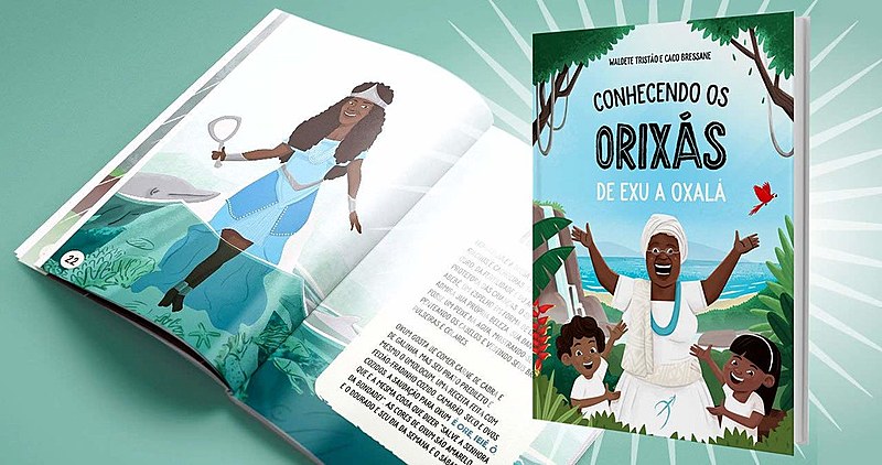 "Conhecendo os Orixás: de Exu a Oxalá" é a porta de entrada para a coleção "O Livro dos Orixás para Crianças", da Arole Cultural