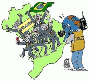 A imprensa estrangeira e o golpe