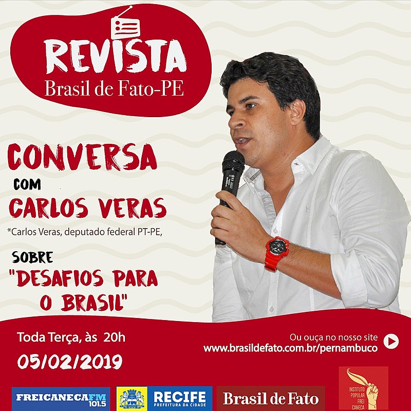 Carlos Veras é o primeiro agricultor familiar eleito para a Câmara Federal pelo Estado de Pernambuco