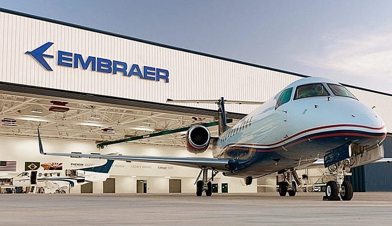 Agora, a Embraer possui apenas 20% de sua divisão comercial