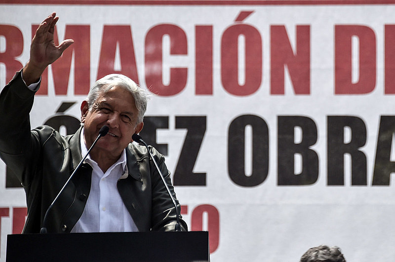 Eleito presidente do México, Lopez Obrador afirma que enfrentará as políticas neoliberais e dará preferência aos pobres e humildes