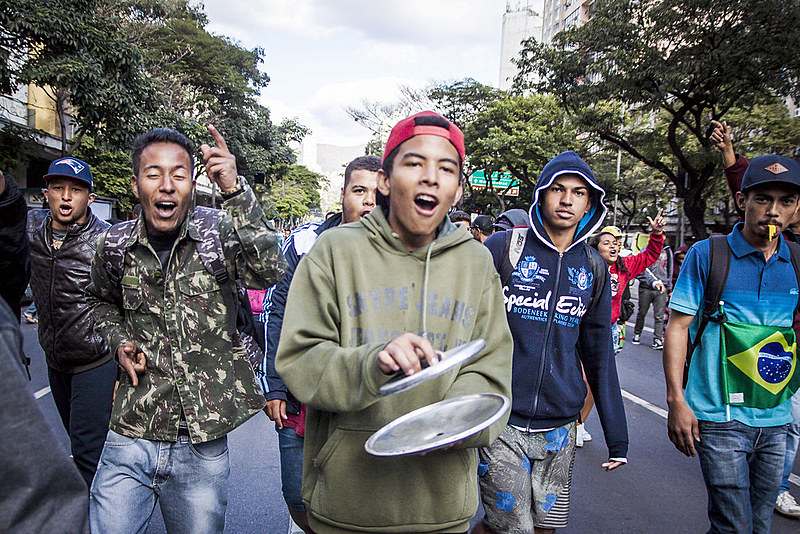Em julho, ambulantes organizaram vários protestos no centro da capital mineira