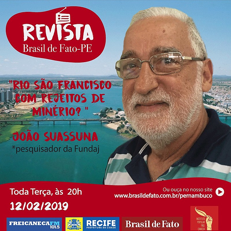 O alerta carrega os contextos de Convivência com o Semiárido e Transposição do Rio São Francisco