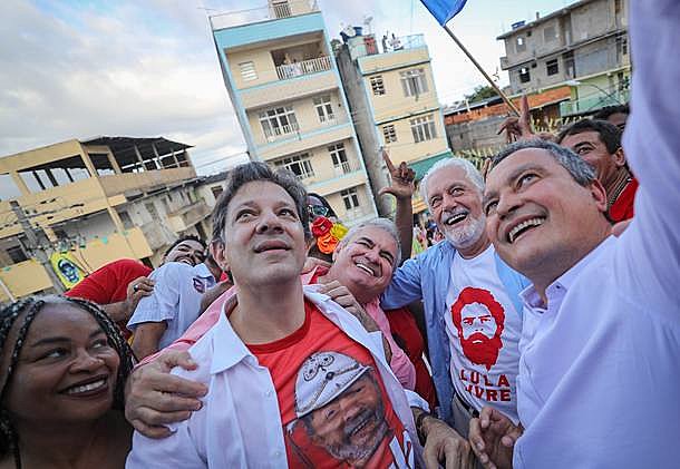 Divulgada nesta segunda-feira, pesquisa mostra crescimento esperado de Haddad após PT anunciá-lo como candidato oficial