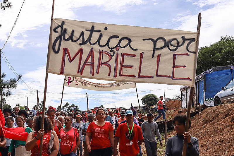 No último dia 14, atos em todo o país pediram justiça para Marielle Franco