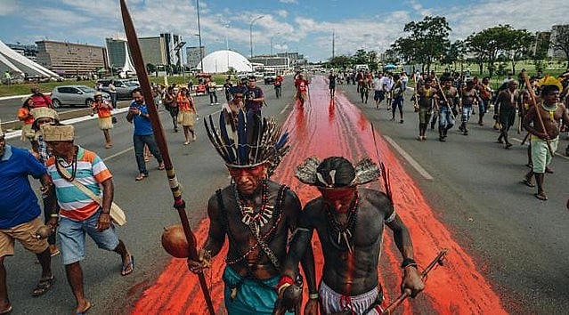El 2 de enero, cerca de 180 familias Guaraní y Kaiowá sufrieron ofensiva de guardias privados en Dourados (Mato Grosso do Sul)