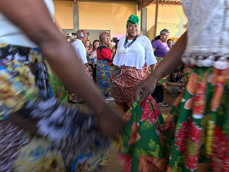 Festa no na Comunidade quilombola Família Xavier, em Arapoti
