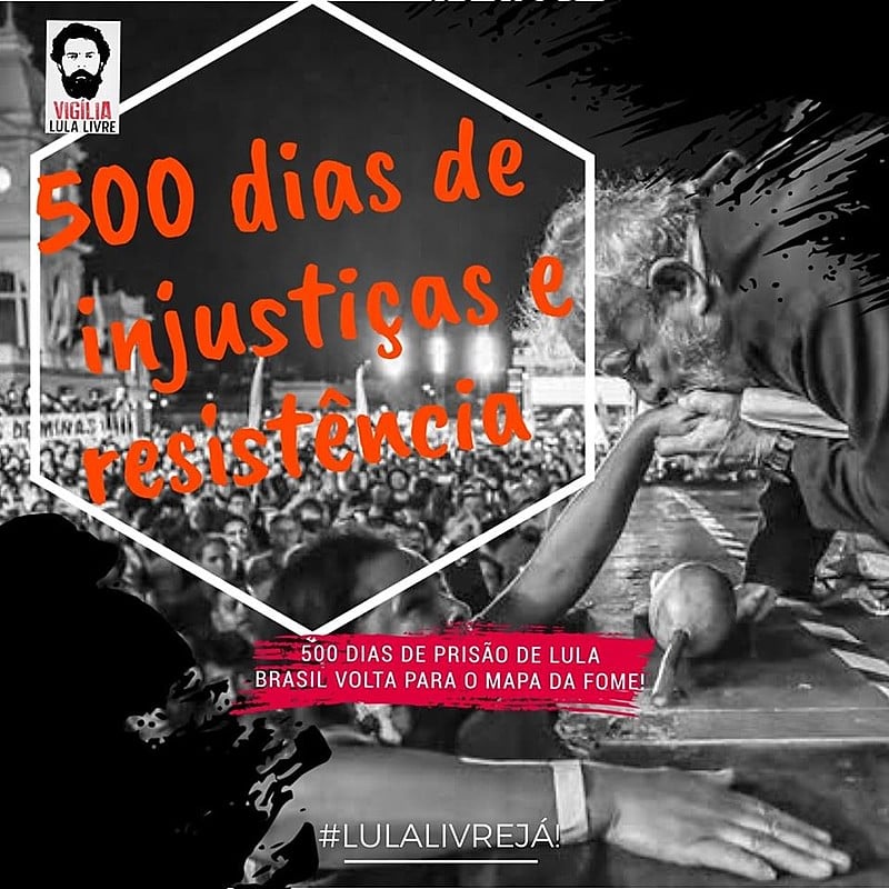 Mas, dos faixaços às manifestações de apoio. Das ações dos Comitês Lula Livre às panfletagens de conscientização da população.