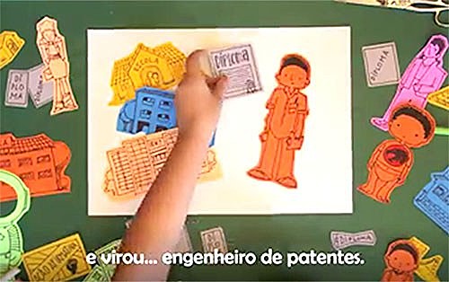 A produção de menos de três minutos toma como exemplo um jovem de 28 anos que sempre estudou em escola públicas do ensino fundamental ao médio, entrou em uma universidade pública por meio da política de cotas e se formou em Engenharia de Patentes.