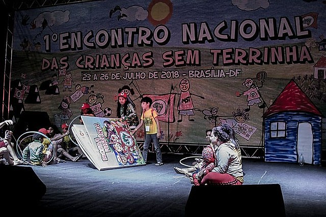 Evento é organizado por crianças que vivem em assentamentos e acampamentos do MST