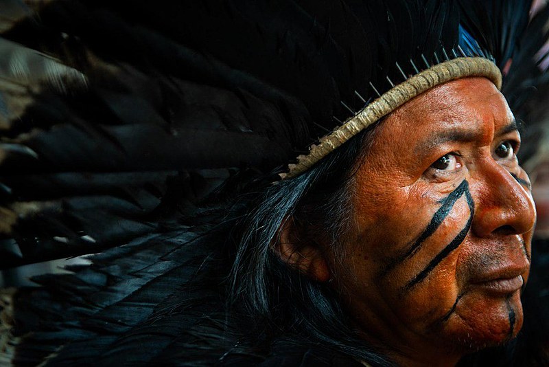 Escritor indígena Kamuu Dan Wapichana, autor do livro recém-lançado "O sopro da vida"
