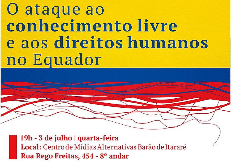 Evento discutirá privacidade nas redes sociais, democracia na internet e perseguição contra desenvolvedores de softwares livres