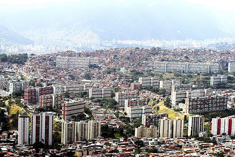 Panorâmica do 23 de Enero, Zona Oeste de Caracas