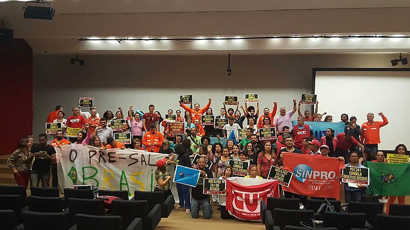 Movimentos populares protestaram contra a PEC 241 na manhã desta quarta (5)