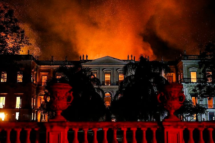 Foram quase 20 milhões de itens do acervo da instituição perdidos no fogo em 2018.