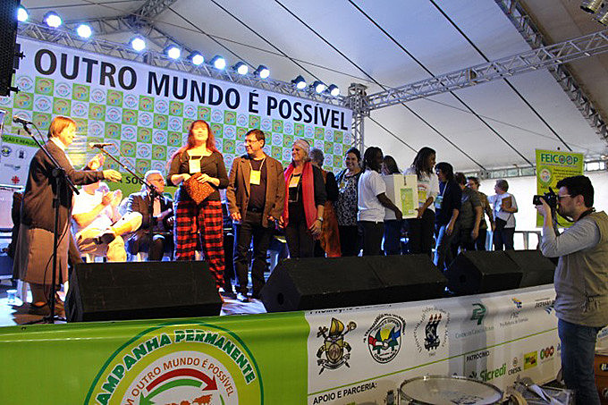 A religiosa que conduz o projeto Esperança/Cooesperança garantiu a economia solidária vai seguir provando seu potencial