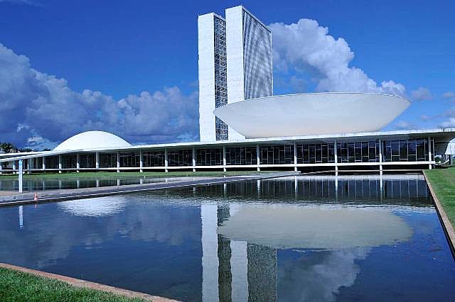 Fachada do Congresso Nacional, em Brasília (DF)