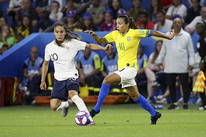 Jogo entre Brasil e França na Copa do Mundo teve maior audiência do futebol de mulheres