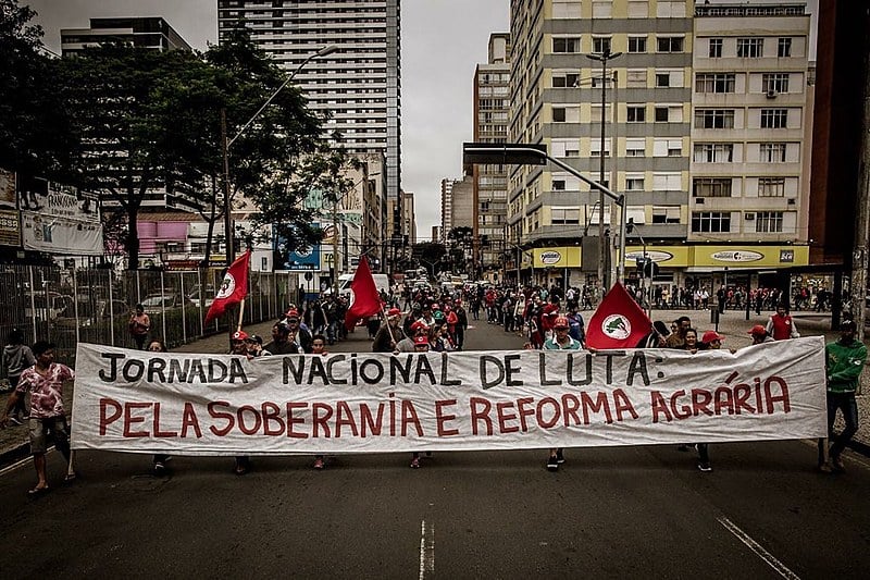 Segundo o Movimento dos Trabalhadores Rurais Sem Terra,  o ato busca unificar forças e cobrar a retomada das políticas da reforma agrária