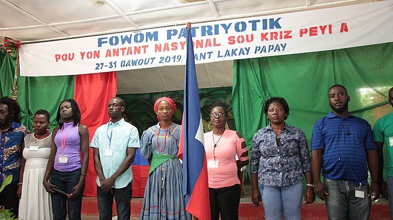 Fórum Patriótico do Haiti reuniu mais de 250 participantes na Escola de Formação de Quadros Camponeses do Movimento Camponês de Papay