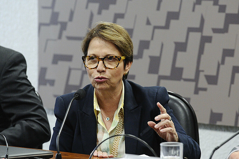 A pecuarista Tereza Cristina (DEM-MS), escolhida para o Ministério da Agricultura, é conhecida entre os colegas como “musa do veneno”