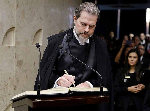 O ministro José Antonio Dias Toffoli assumiu dia 13 de setembro a presidência do Supremo Tribunal Federal (STF)