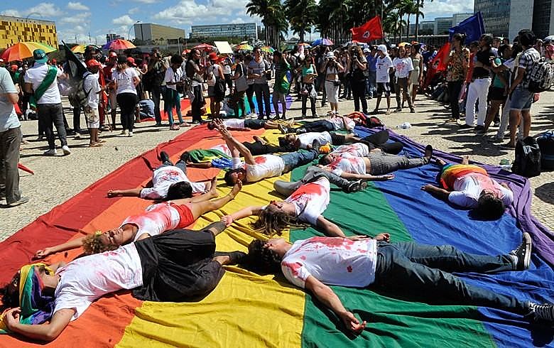 Brasil é o país que mais mata LGBTs no mundo. No ano passado, o número de assassinatos aumentou 30% em relação a 2016