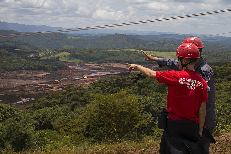 Visita de deputados estaduais de MG às áreas atingidas pelo rompimento das barragens da Mina do Córrego do Feijão, da Vale, em Brumadinho