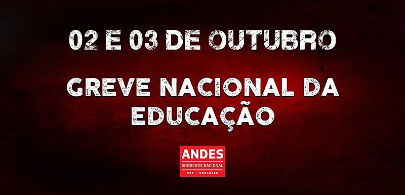 Na Paraíba, além dos servidores da UFPB, param professores e funcionários do IFPB e de escolas estaduais.