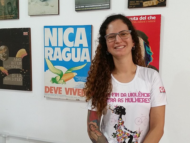 Anacélie é sindicalista e militante da Marcha Mundial das Mulheres