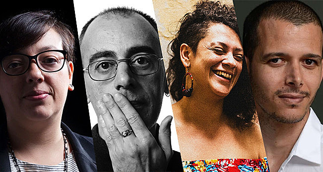 Natalia Borges Polesso, Caio Fernando Abreu, Bárbara Esmênia e Abdellah Taia