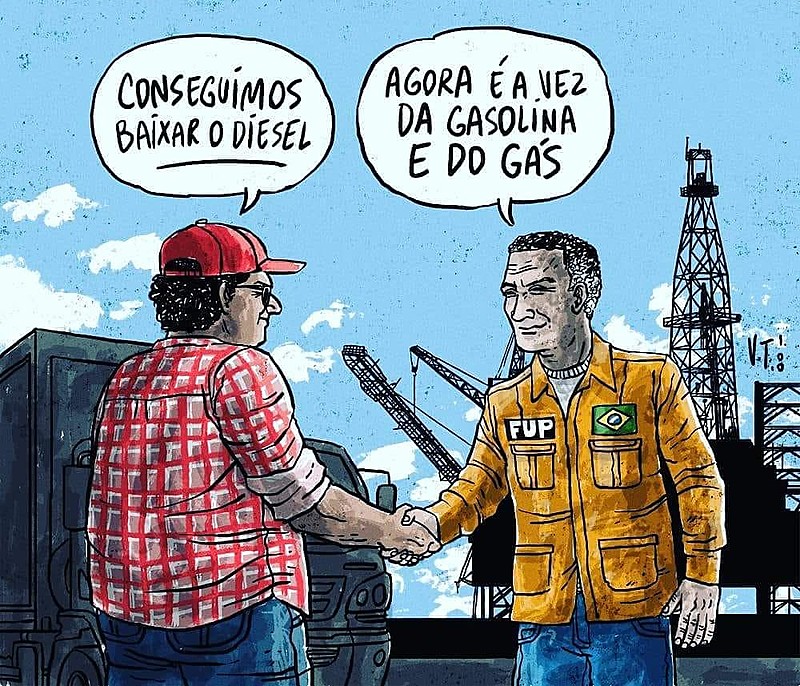 Greve de advertência dos petroleiros promete 72 horas de paralisação