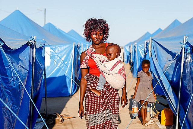 After cyclone Idai destroyed part of the country, the people of Mozambique are rebuilding their lives in temporary camps