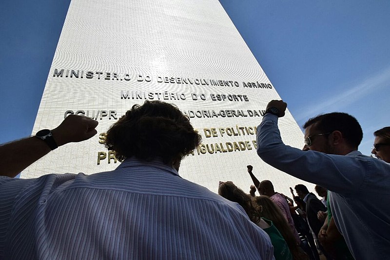 Ato contra a extinção do Ministério do Desenvolvimento Agrário (MDA)