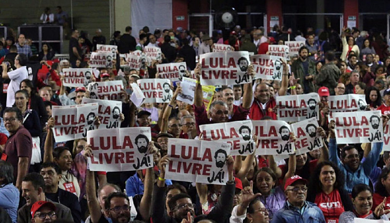 Tema principal do Congresso será o "Lula Livre"