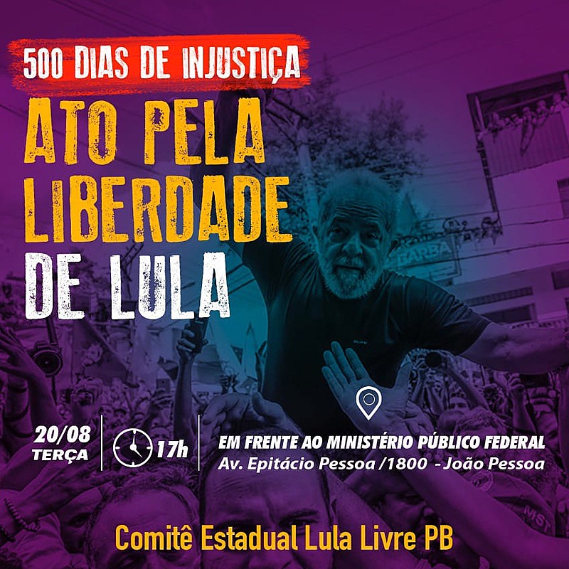 Atos acontecem nesta terça (20) em todo o Brasil.