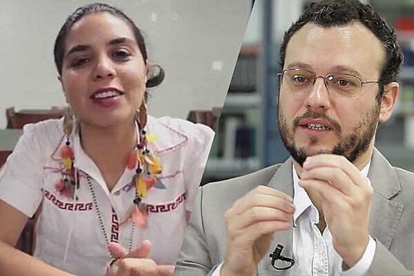 Cozinheira Tainá Marajoara e professor da UFABC Salomão Ximenes, entrevistados do programa