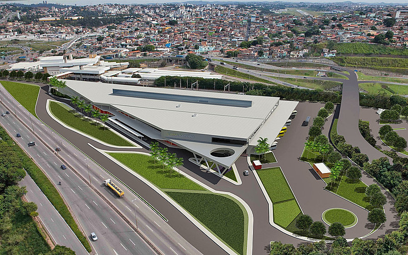 Projeto de nova rodoviária, que deve ficar pronta ano que vem