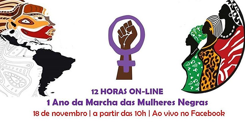 A programação de 12 horas será transmitida ao vivo pelo Facebook, começando às 10h e terminando às 22h