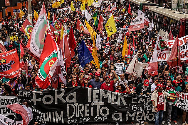 La jornada de lucha se realiza historicamente el mismo día que se conmemoria la independencia de Brasil (7/9)