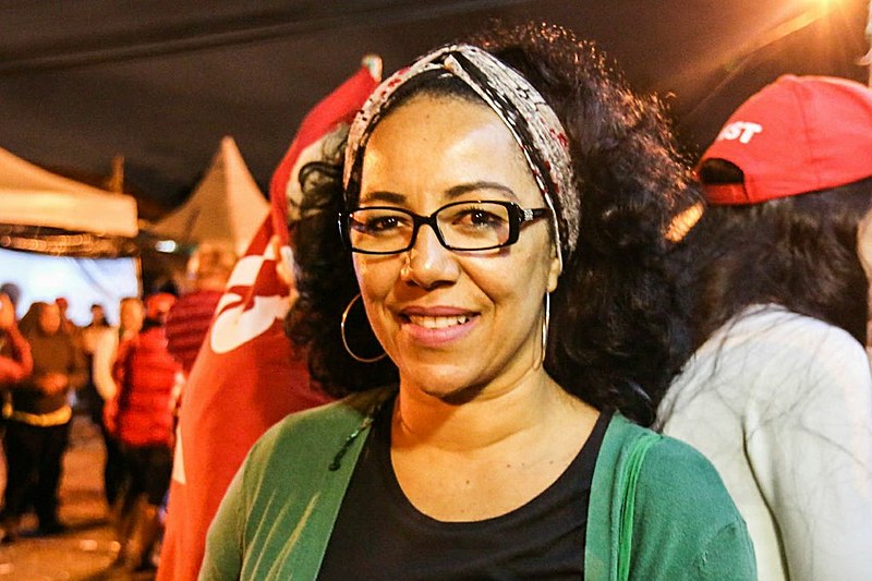 "Deus se revela onde as pessoas estão sofrendo pela opressão do outro", disse a pastora